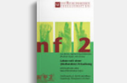 Broschüre „NF2: 3. Teil:  Leben mit einer (drohenden)  Ertaubung“