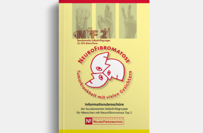 Flyer „NF2-Informationsbroschüre“